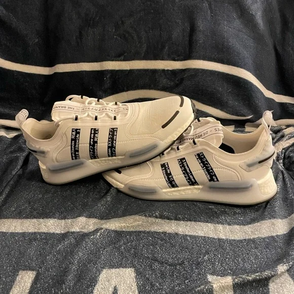 adidas | Shoes | Adidas Nmd V3 White Black 222 Size 3 Nwob | Poshmark